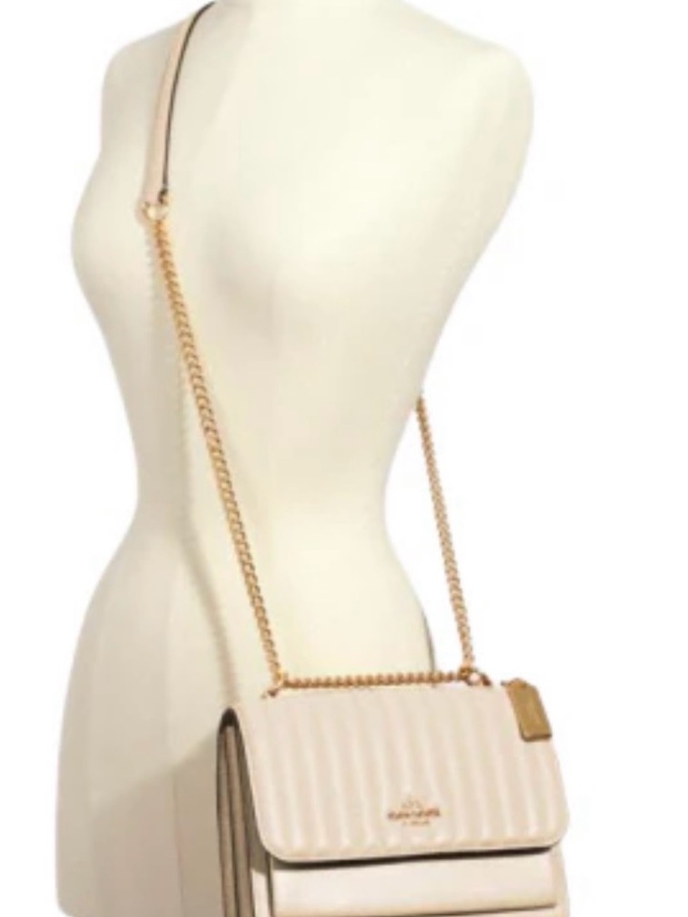 Coach Klare Crossbody Bag With Linear Quilting - Picture 6 of 6